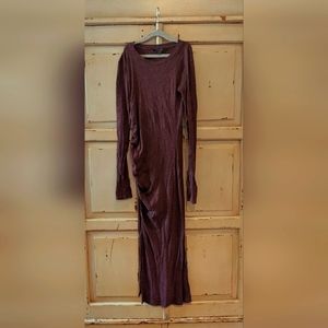 All Saints XS burgundy